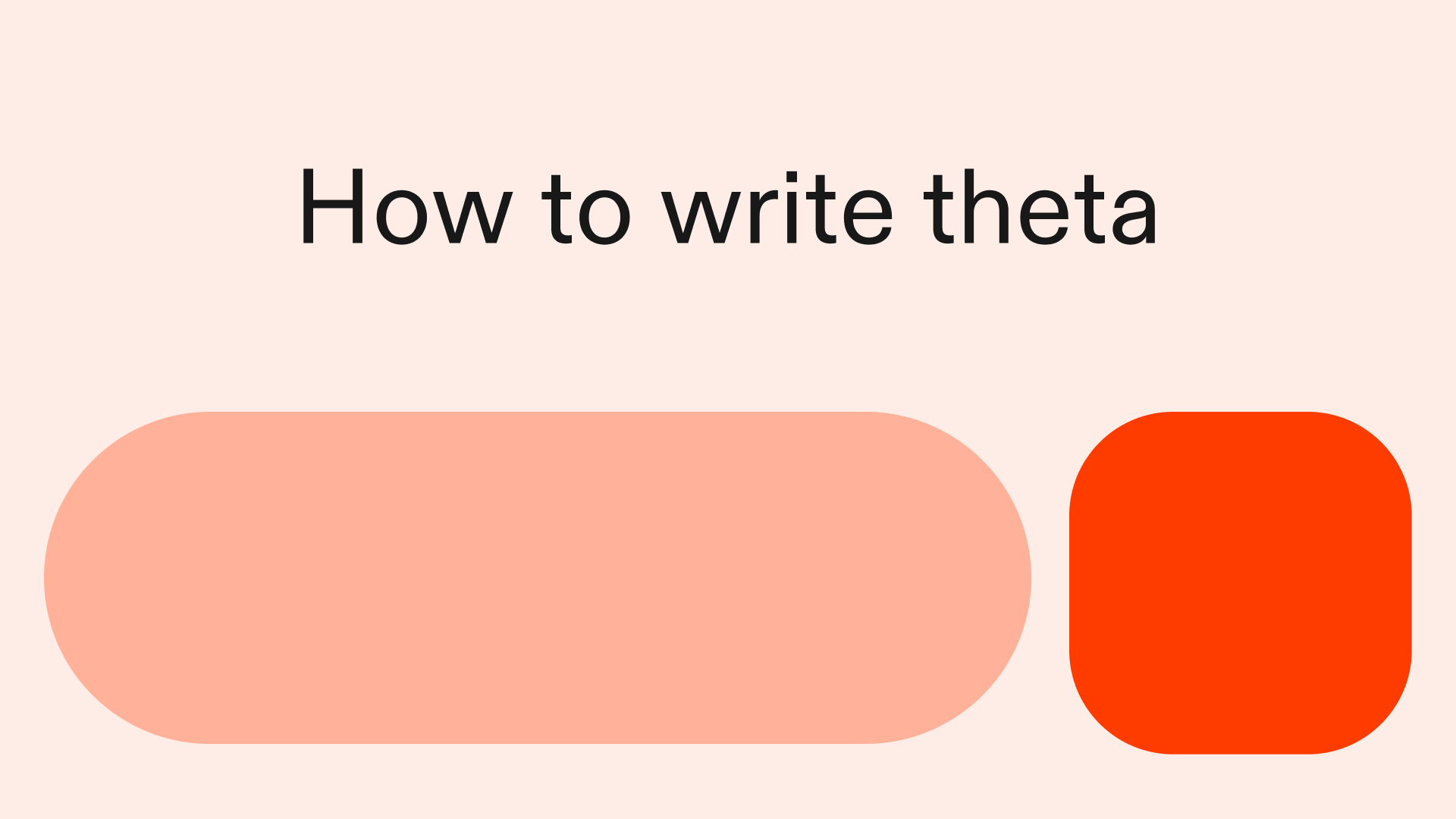 How to write theta in Python
