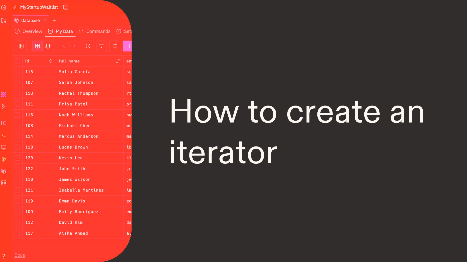 How to create an iterator in Python