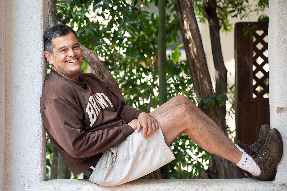Photo portrait of Steve Martin