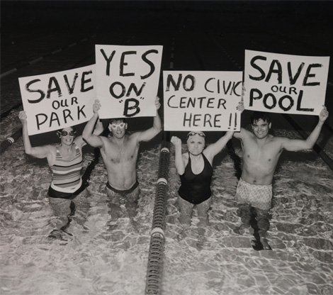 Voters pass Measure B, the resident-led Save Our Parks ballot initiative, prohibiting the building of a civic center in West Hollywood Park.