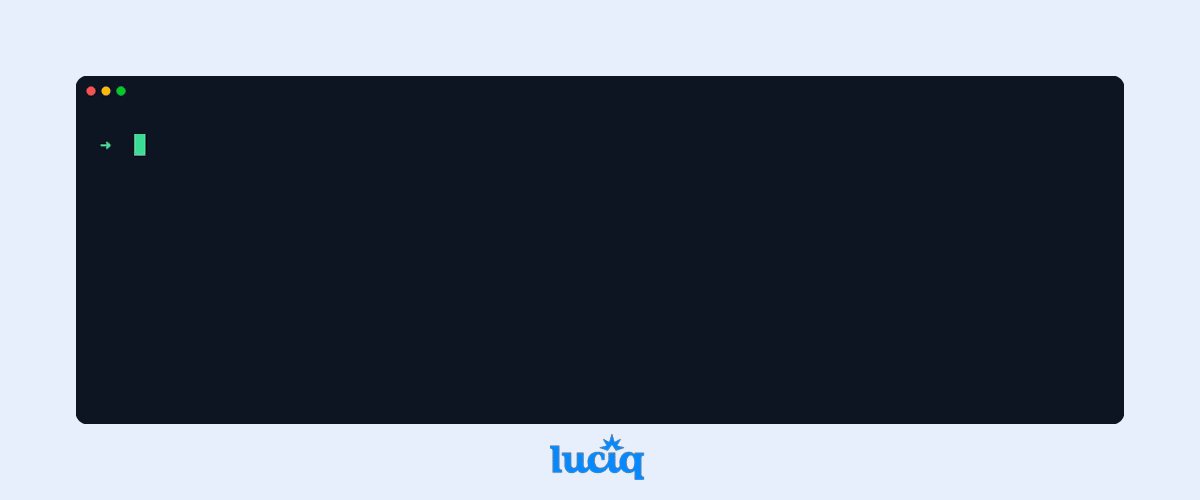Luciq CLI crashes jq demo