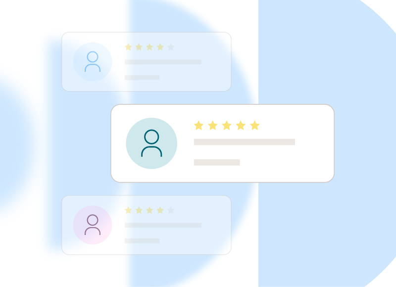 Illustration of app rating trends