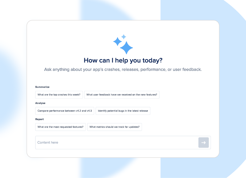 Illustration of asking users for feedback