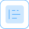 Plain-language summary icon