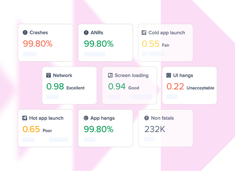 Illustration of product analytics dashboards