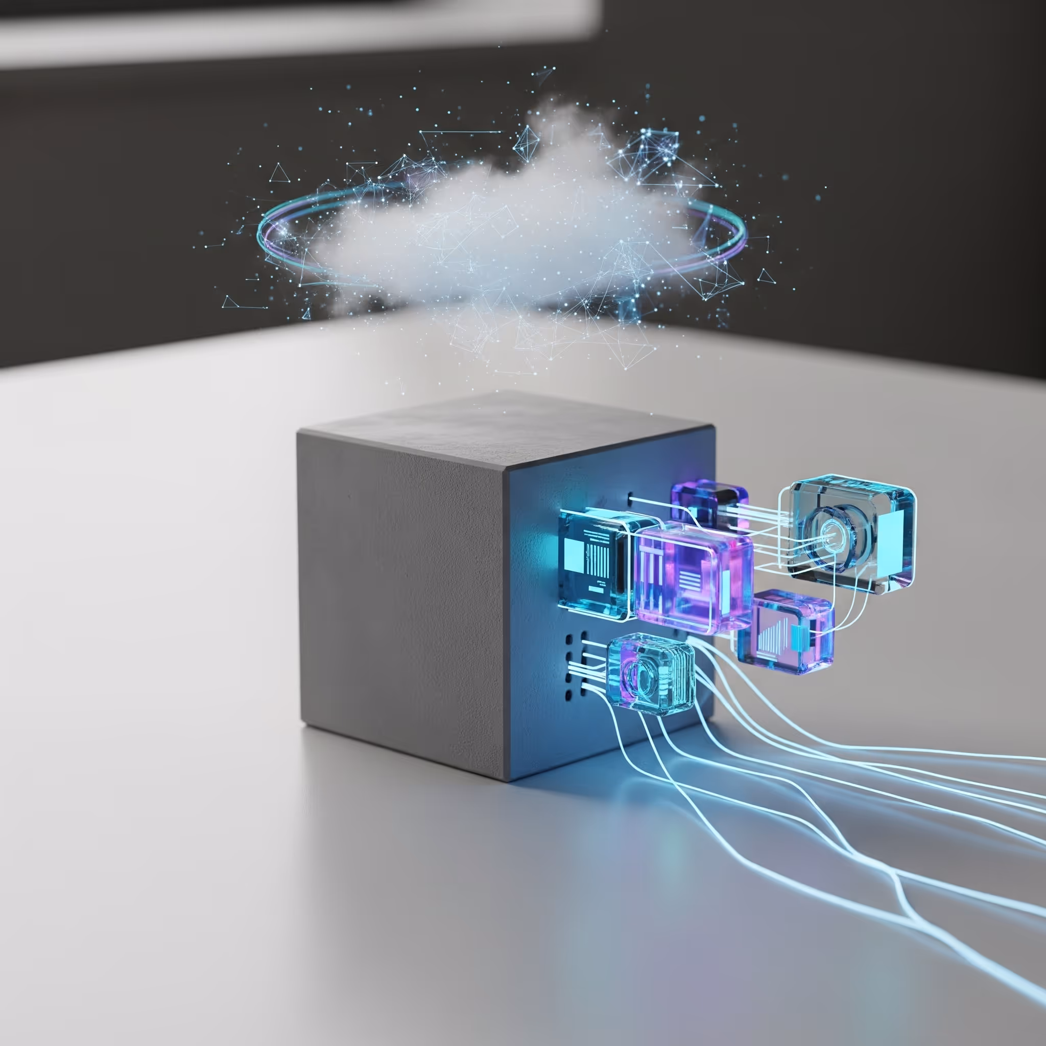 image of a secure database (for a legal tech)