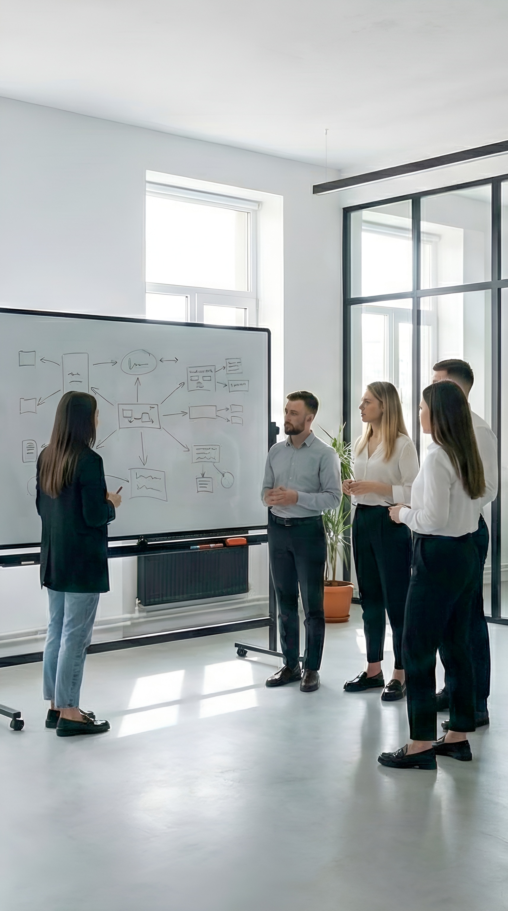 image of studio setting (for a game development company)