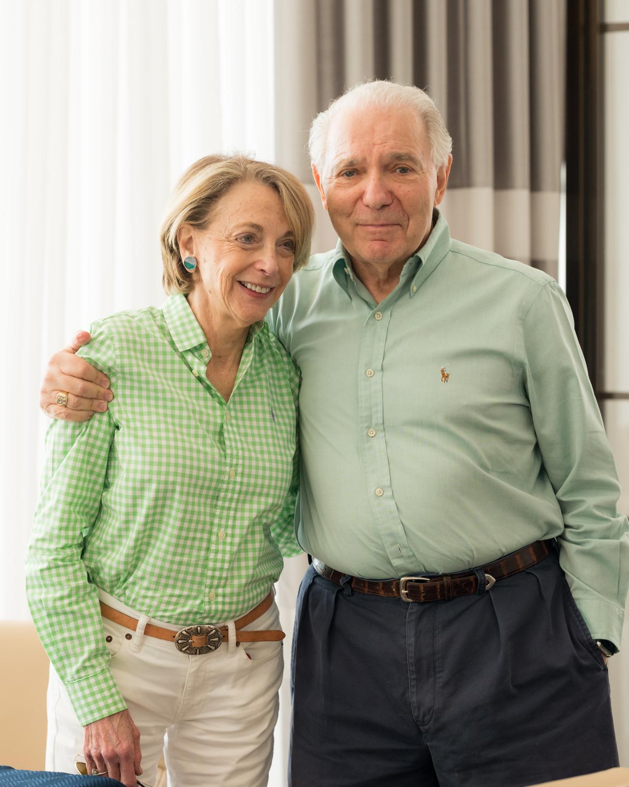 Susan & Roger Hertog host our 5th Lunch & Launch at the Bristol