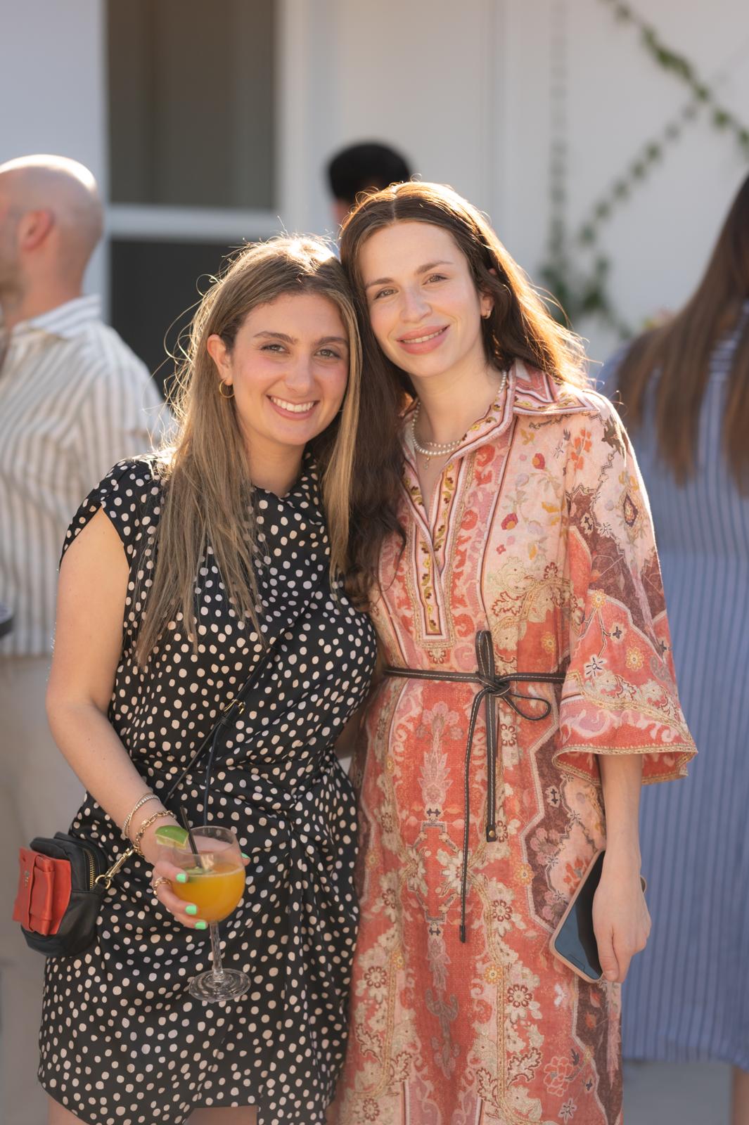 Lexi Levin with Malka MINSKY at our Inaugural Benefit