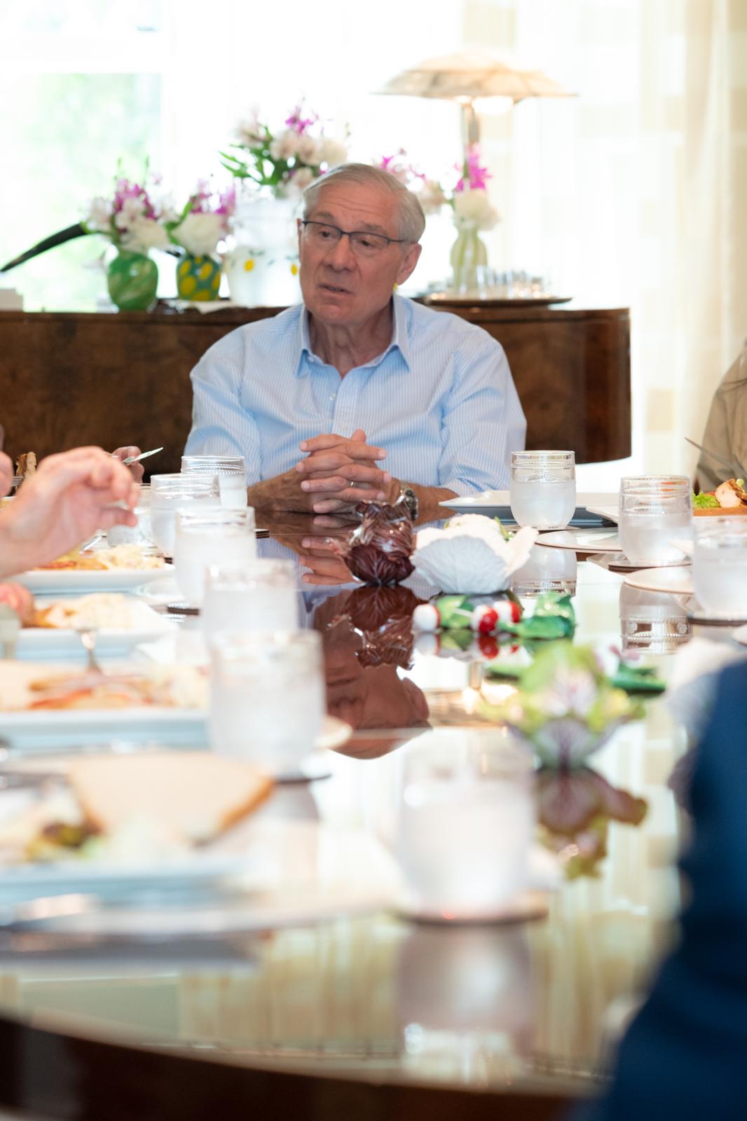 Paul Levy hosted and was the guest speaker at our 4th Lunch & Launch