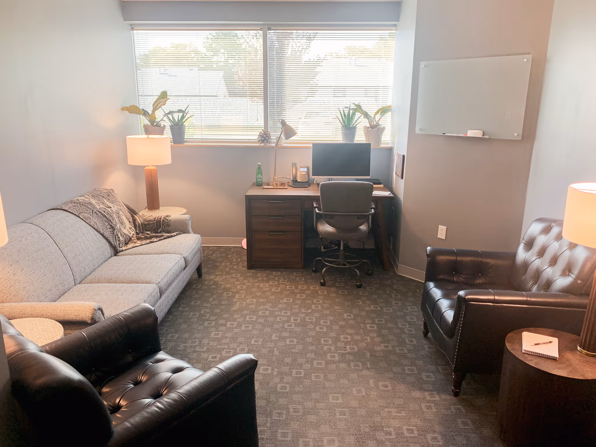 busy office environment [background image]