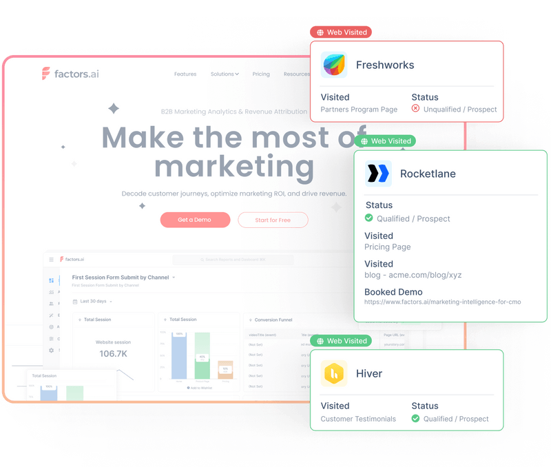 Identify your website visitors with factors.ai