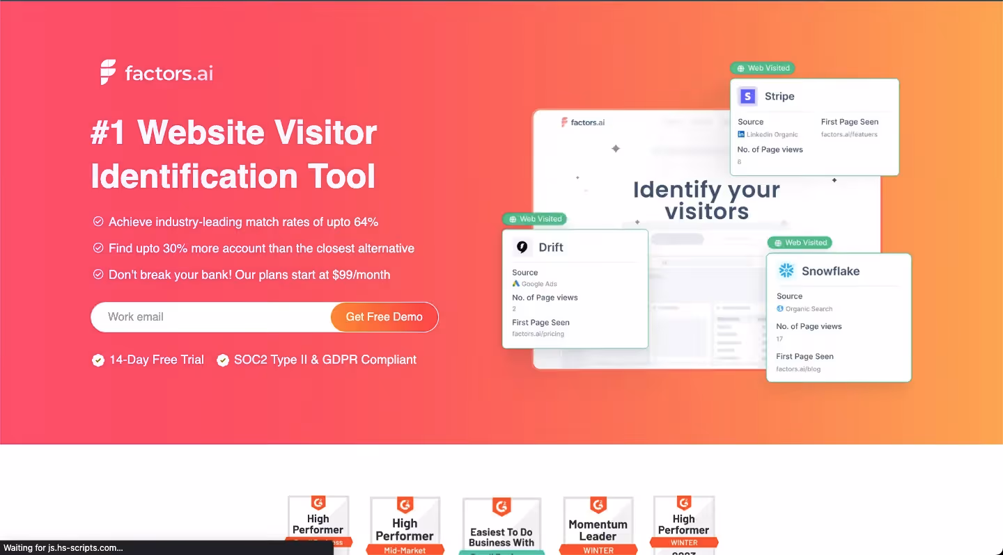 landing page example