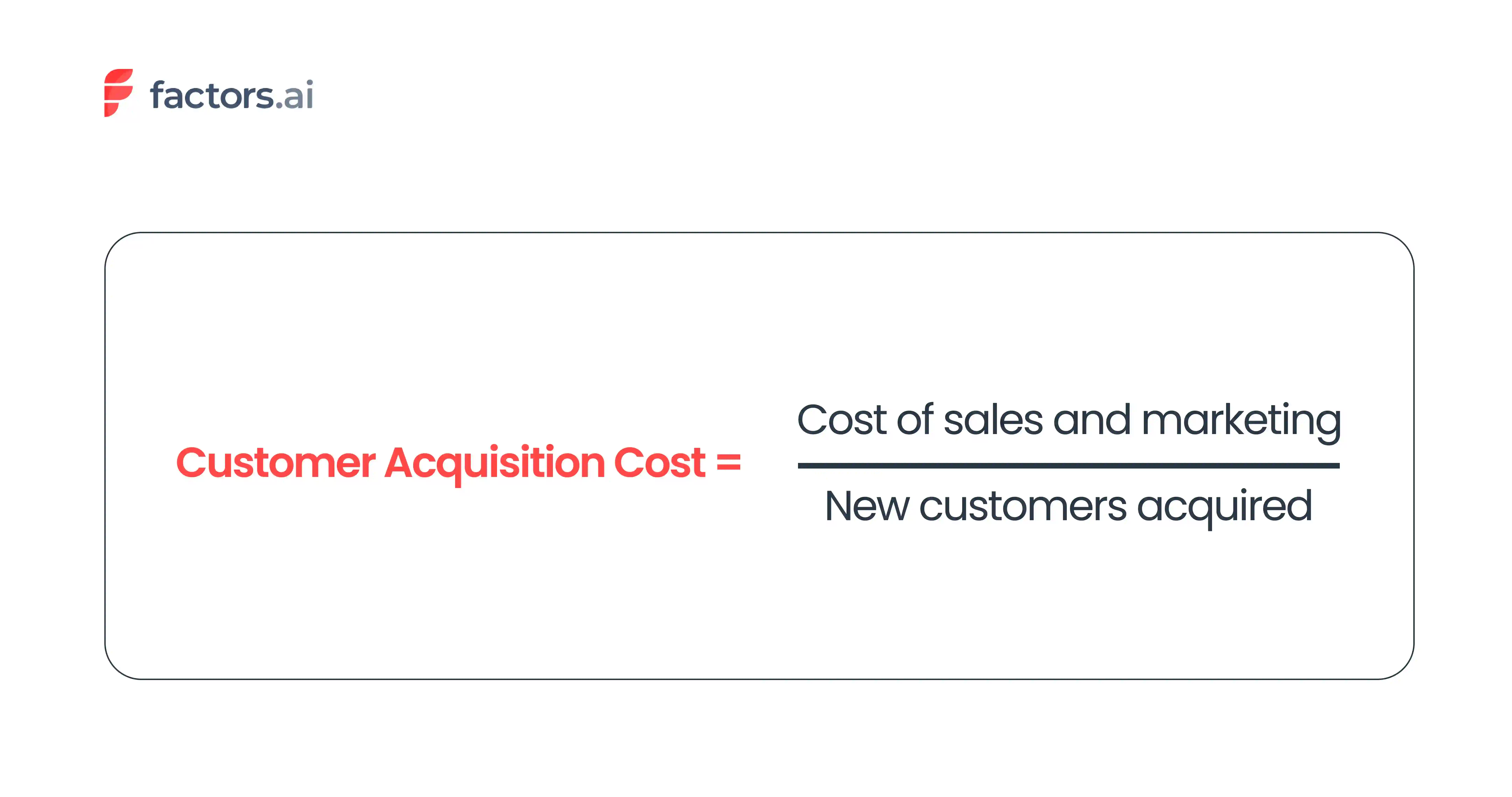 How to calculate Customer Acquisition Cost?
