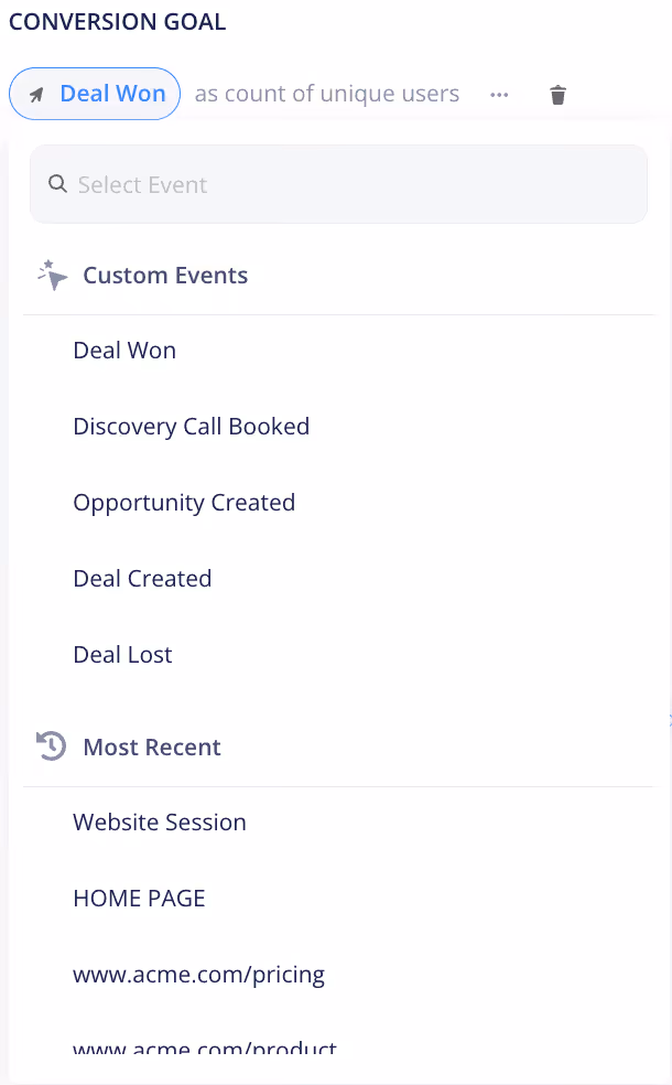 Analyze Conversion Metrics