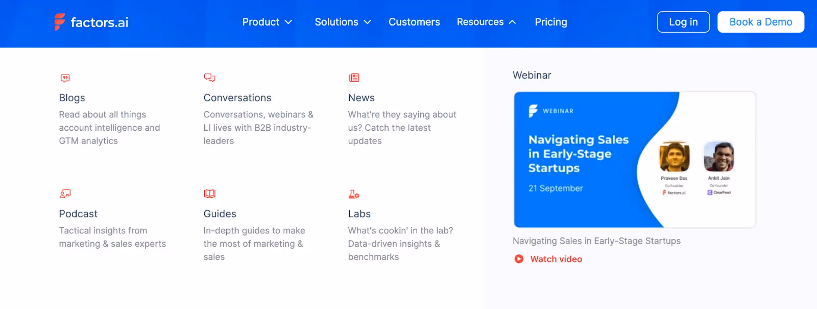 Factors Home Page