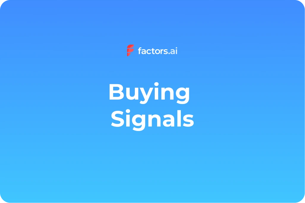 7 Buying Signals for B2B Sales & Marketing Teams
