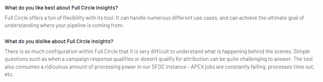 Full circle Insights Reviews