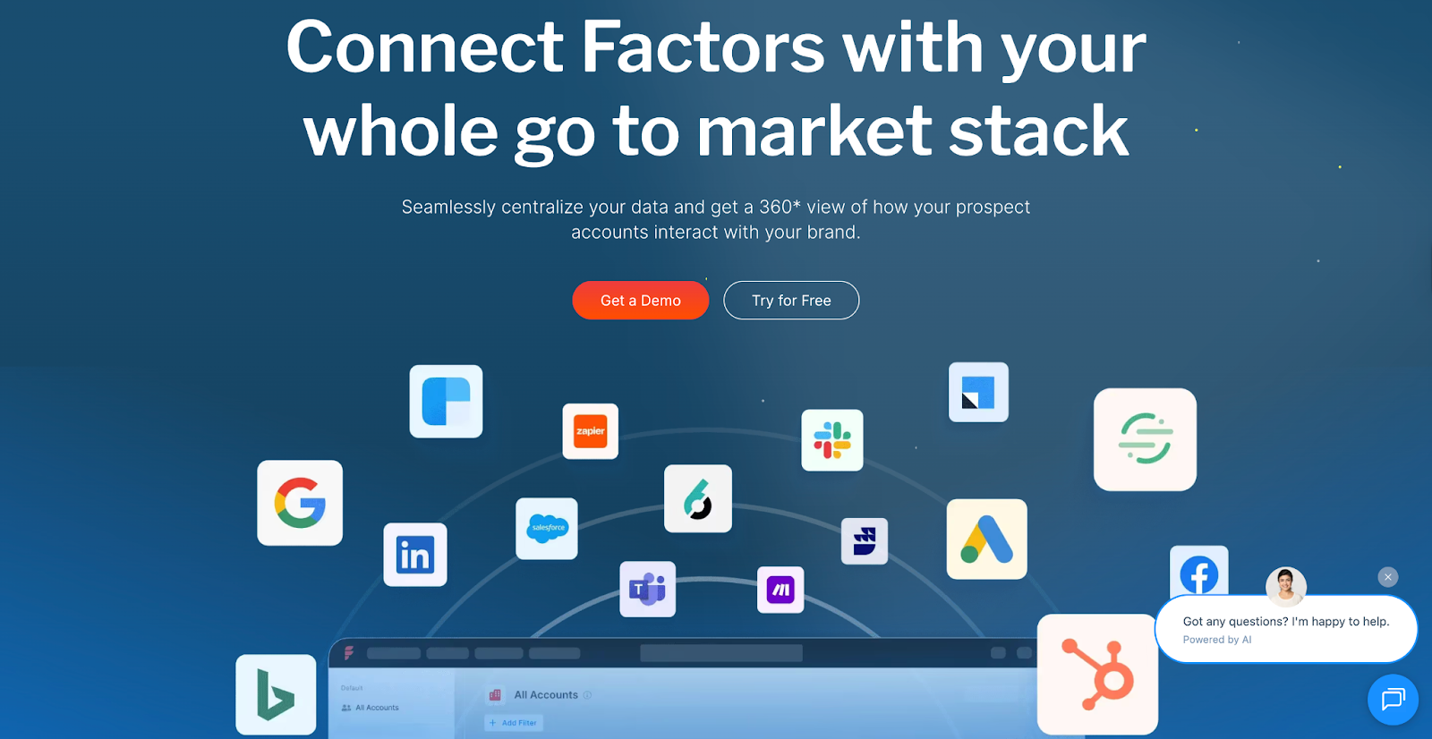 Factors.AI Best Lead Forensics Altrernative