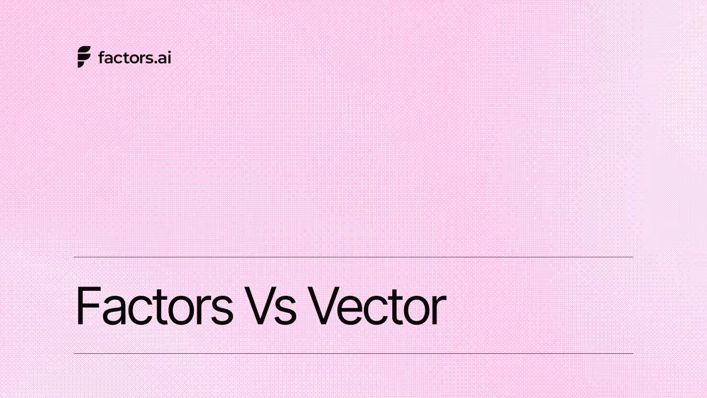 Factors vs Vector