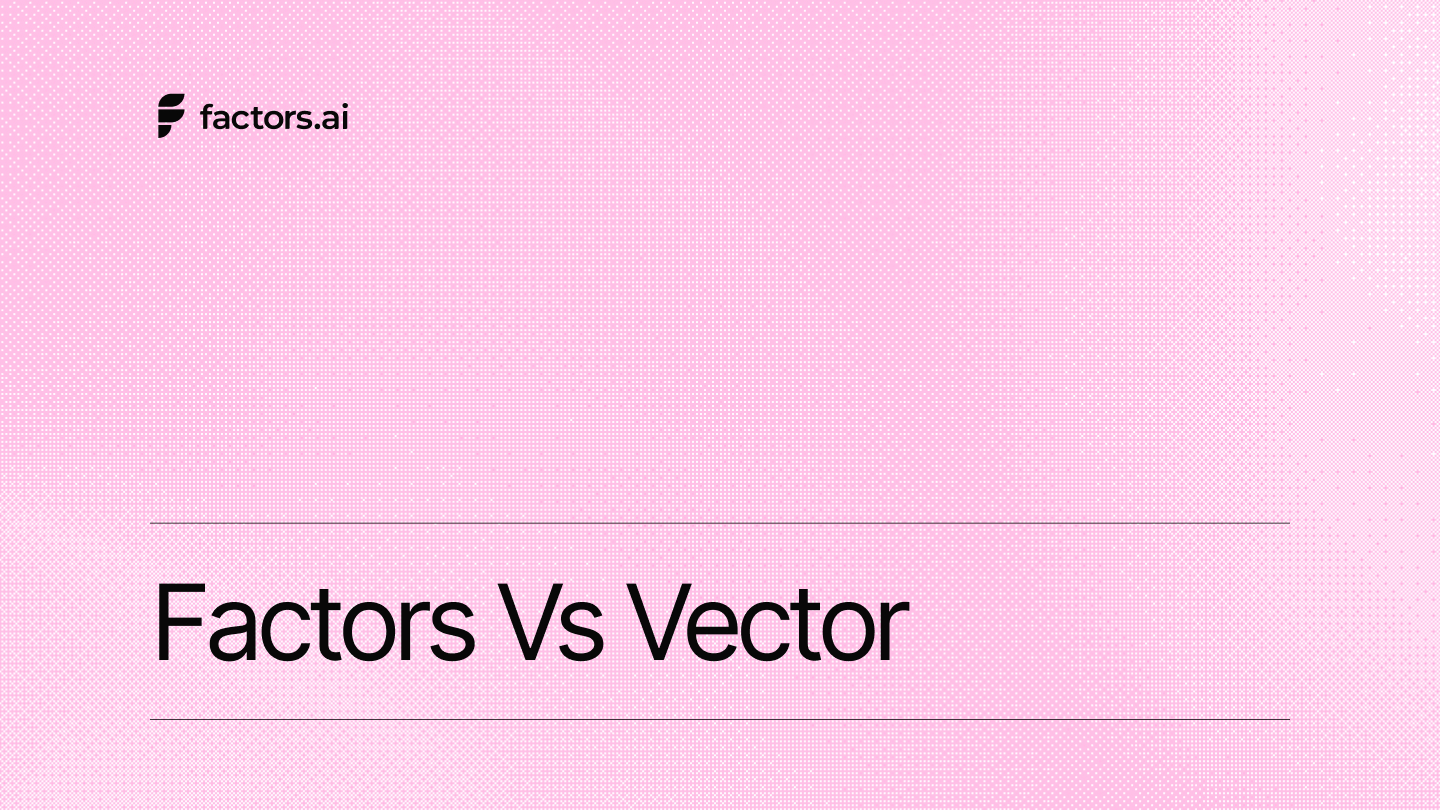 Factors vs Vector