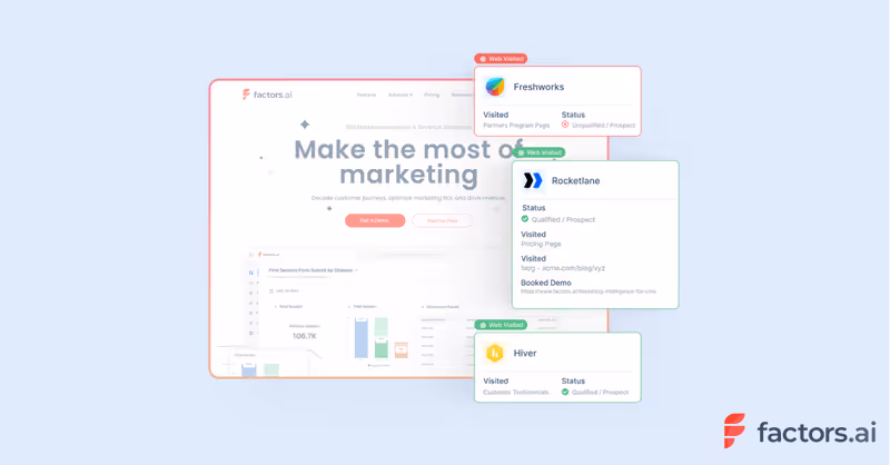Identify Your Website Traffic With Factors.ai