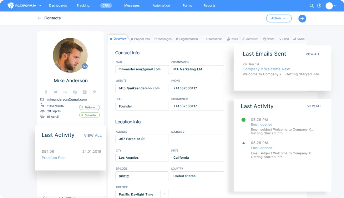 Platformly is an intuitive marketing automation platform