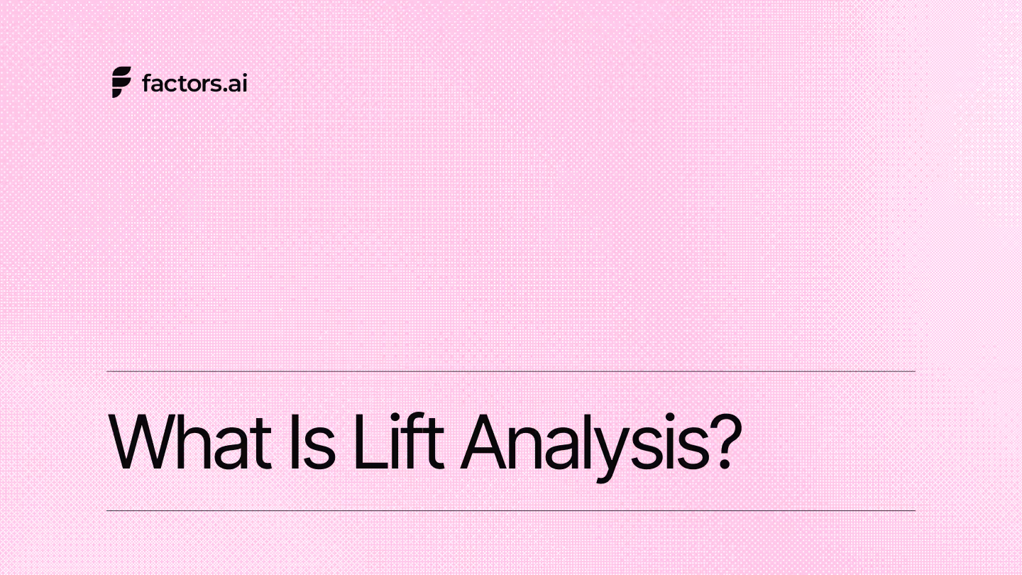What is Lift Analysis?