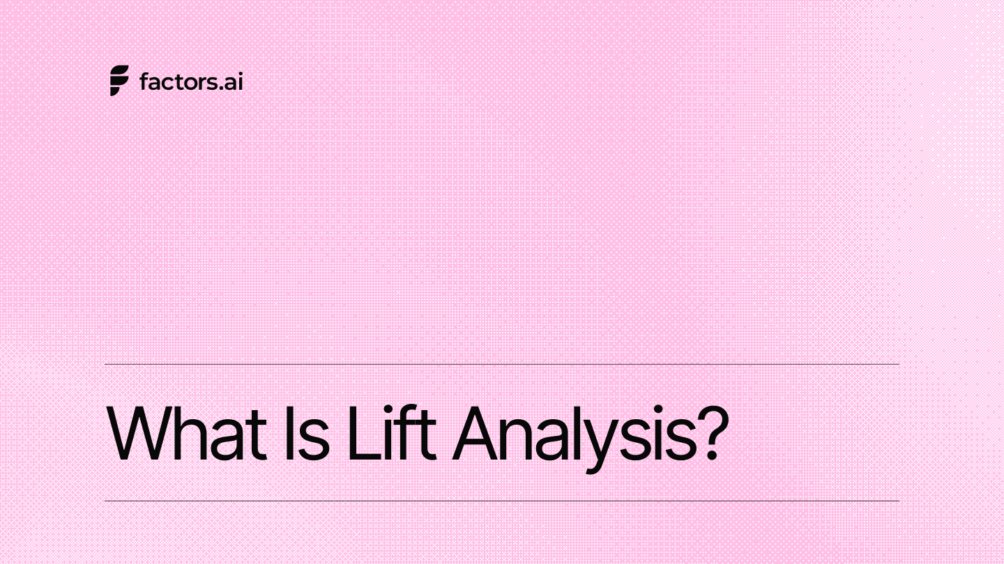 What is Lift Analysis?