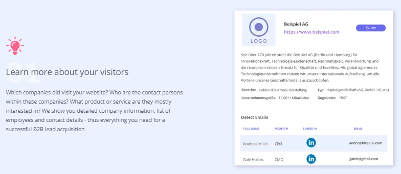 Learn more about your visitors