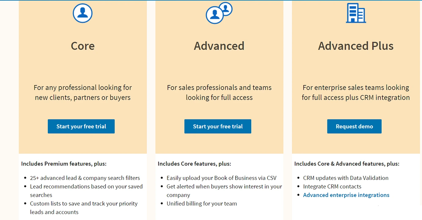 7. LinkedIn Sales Navigator