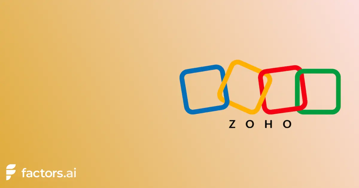 Discover Sales-Ready Accounts With Zoho & Webhooks