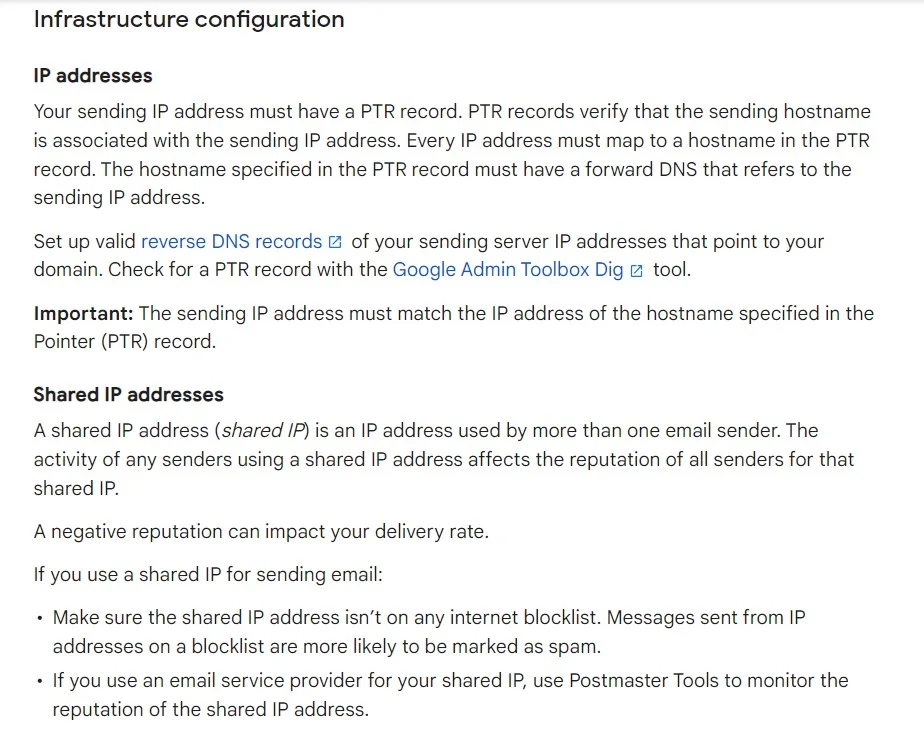 Infrastructure Configuration