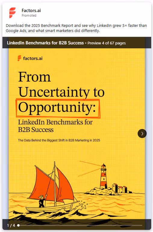 LinkedIn Ad Copy and Creative Best Practices: A guide for B2B marketers