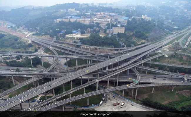 The Huangjuewan Interchange in Chongqing in China used to depict the non-linear nature of B2B buying cycles.