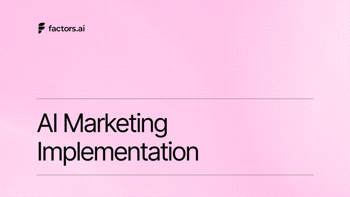 AI marketing implementation: the complete transformation roadmap for B2B teams