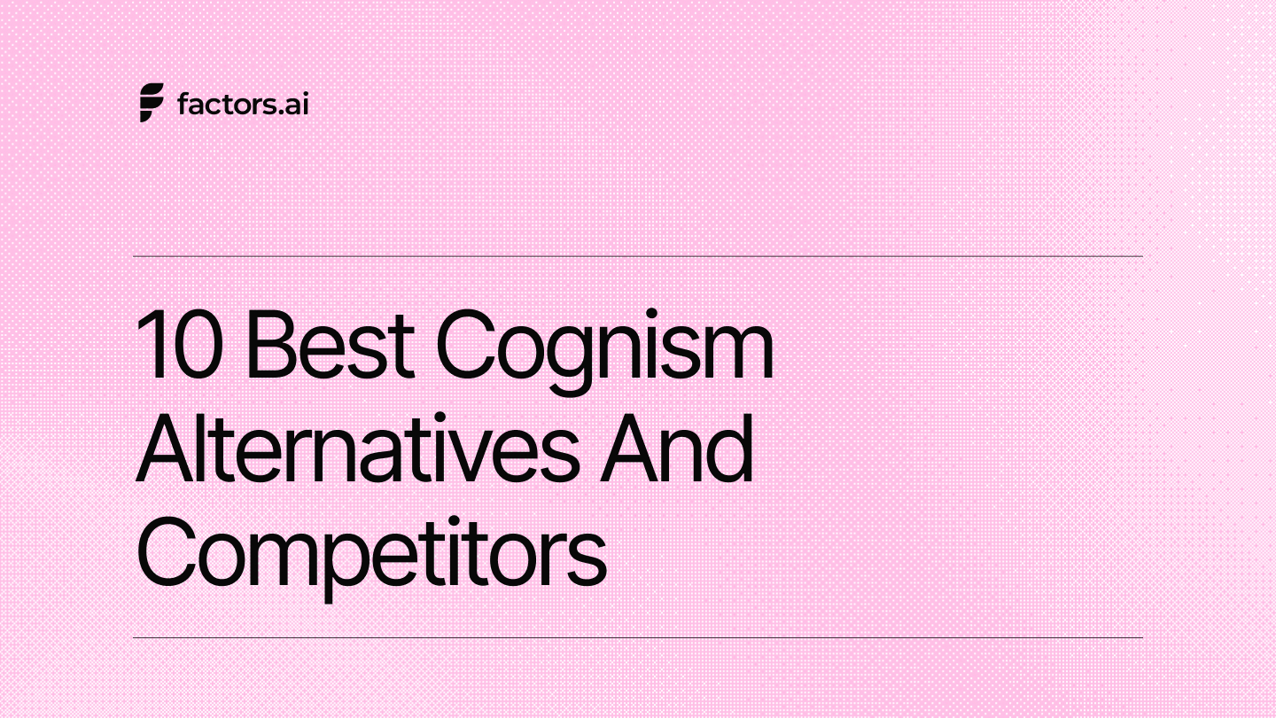 10 Best Cognism Alternatives And Competitors