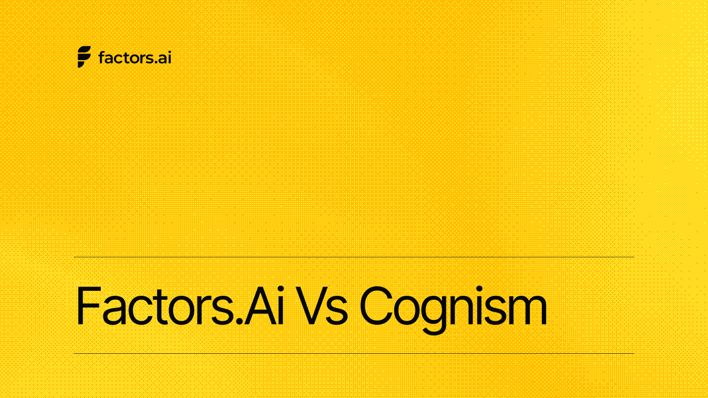 Factors.ai vs Cognism: The GTM Platform Breakdown