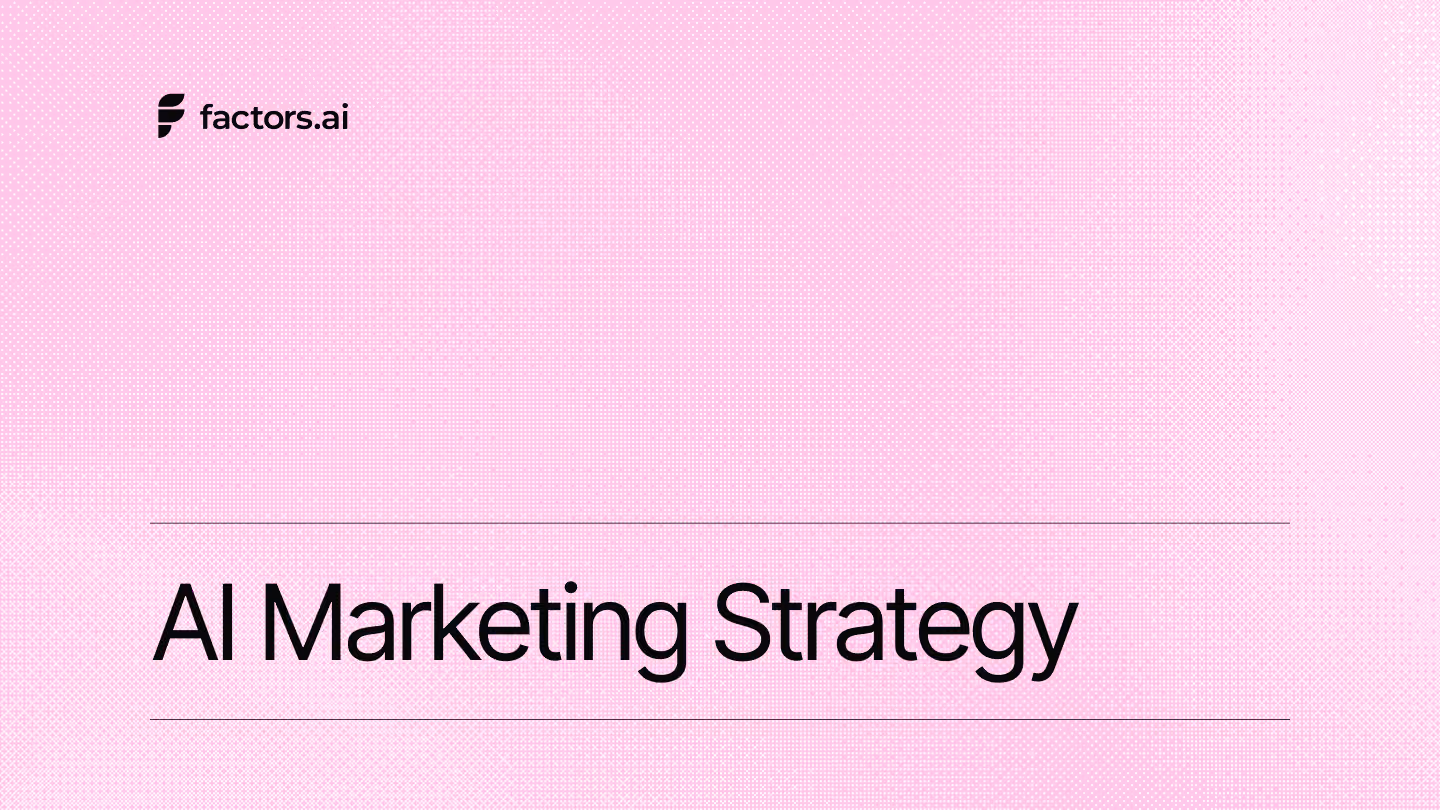 AI marketing strategy: a B2B framework