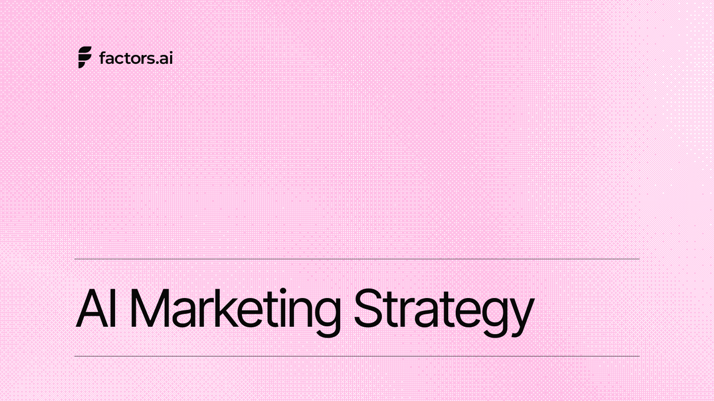AI marketing strategy: a B2B framework
