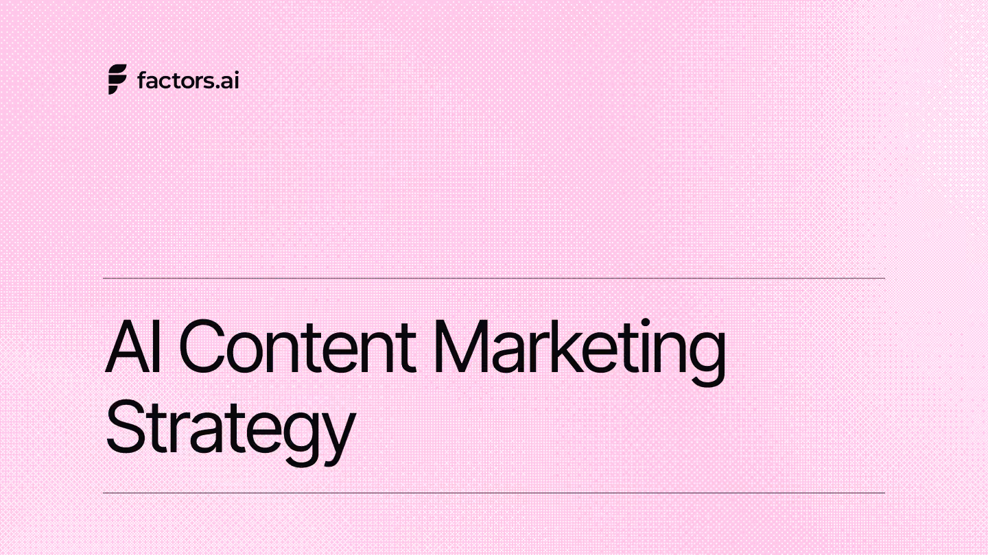 AI content marketing strategy: what actually moves pipeline in 2026