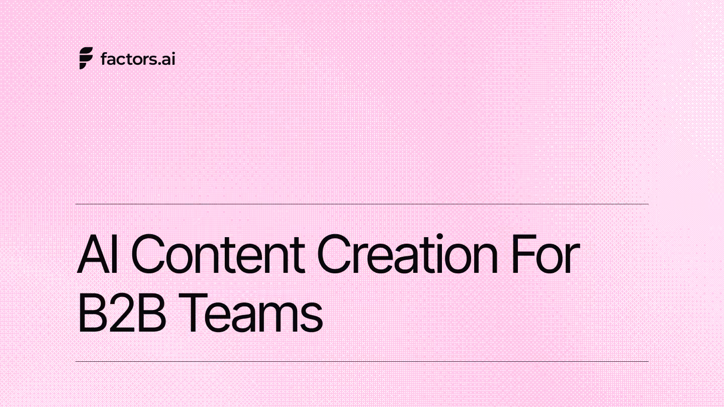AI content creation for B2B teams: what the good production systems actually look like