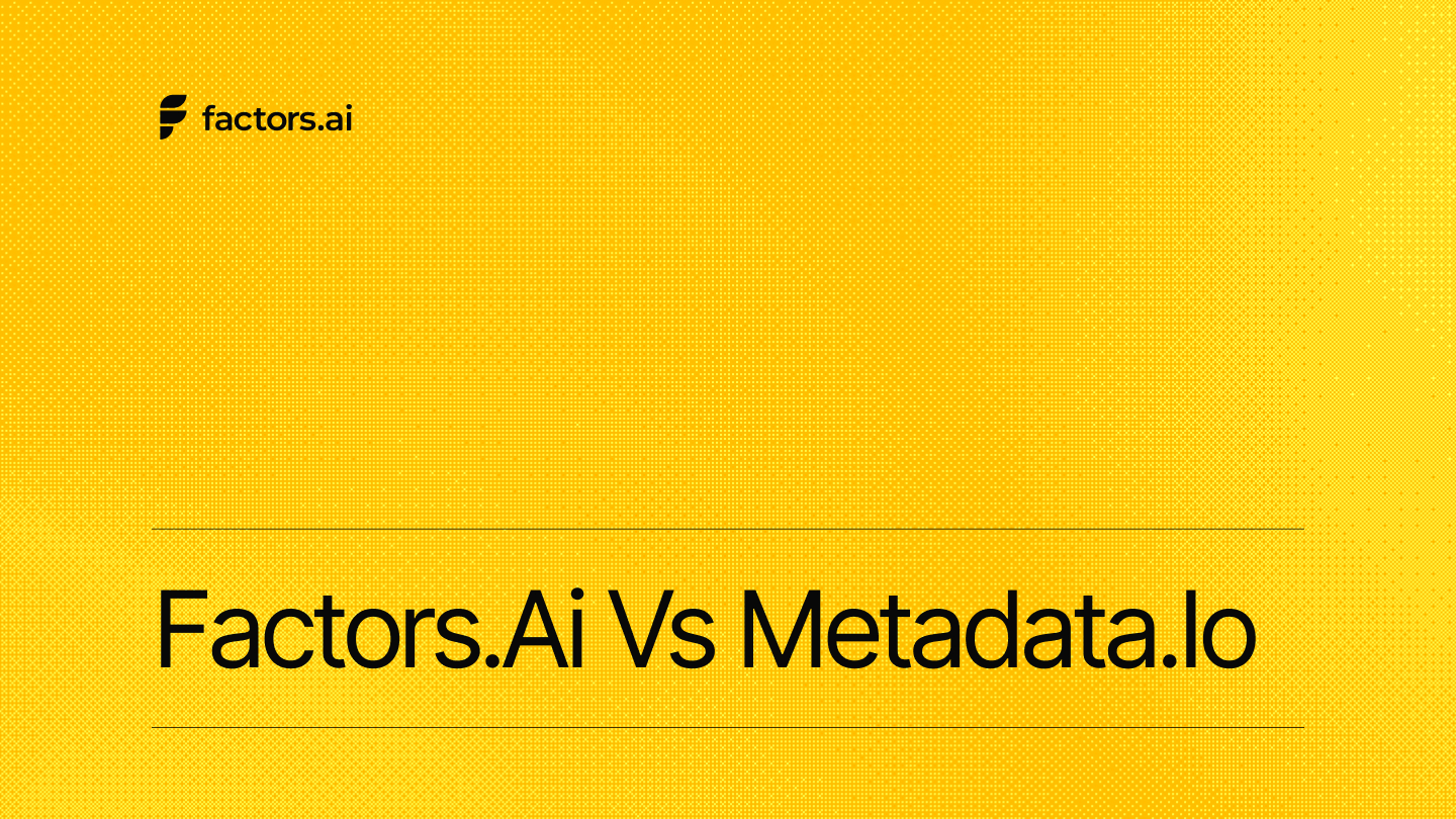 Factors.ai vs Metadata.io: Which demand generation platform scales your pipeline?