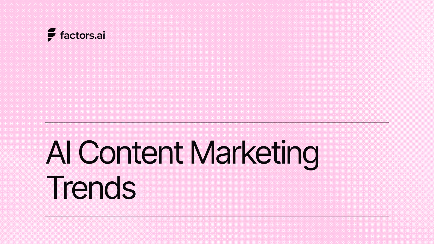 AI content marketing trends: what's actually changing for B2B teams