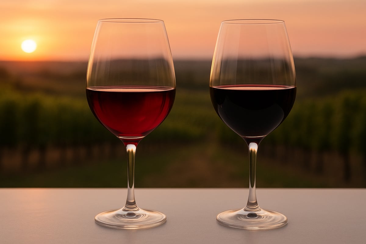 Charakteristik im Glas: Merlot vs. Cabernet Sauvignon