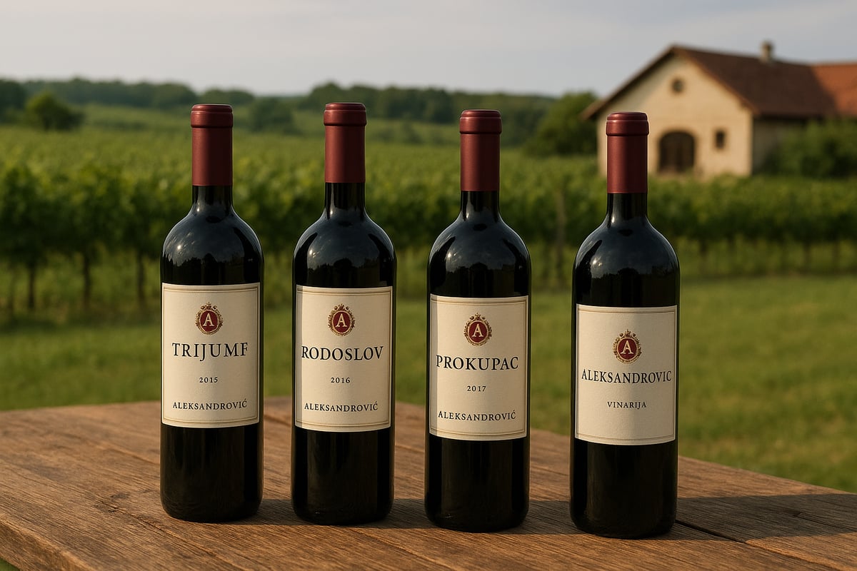 Die wichtigsten Weine der Aleksandrovic Vinarija 2025