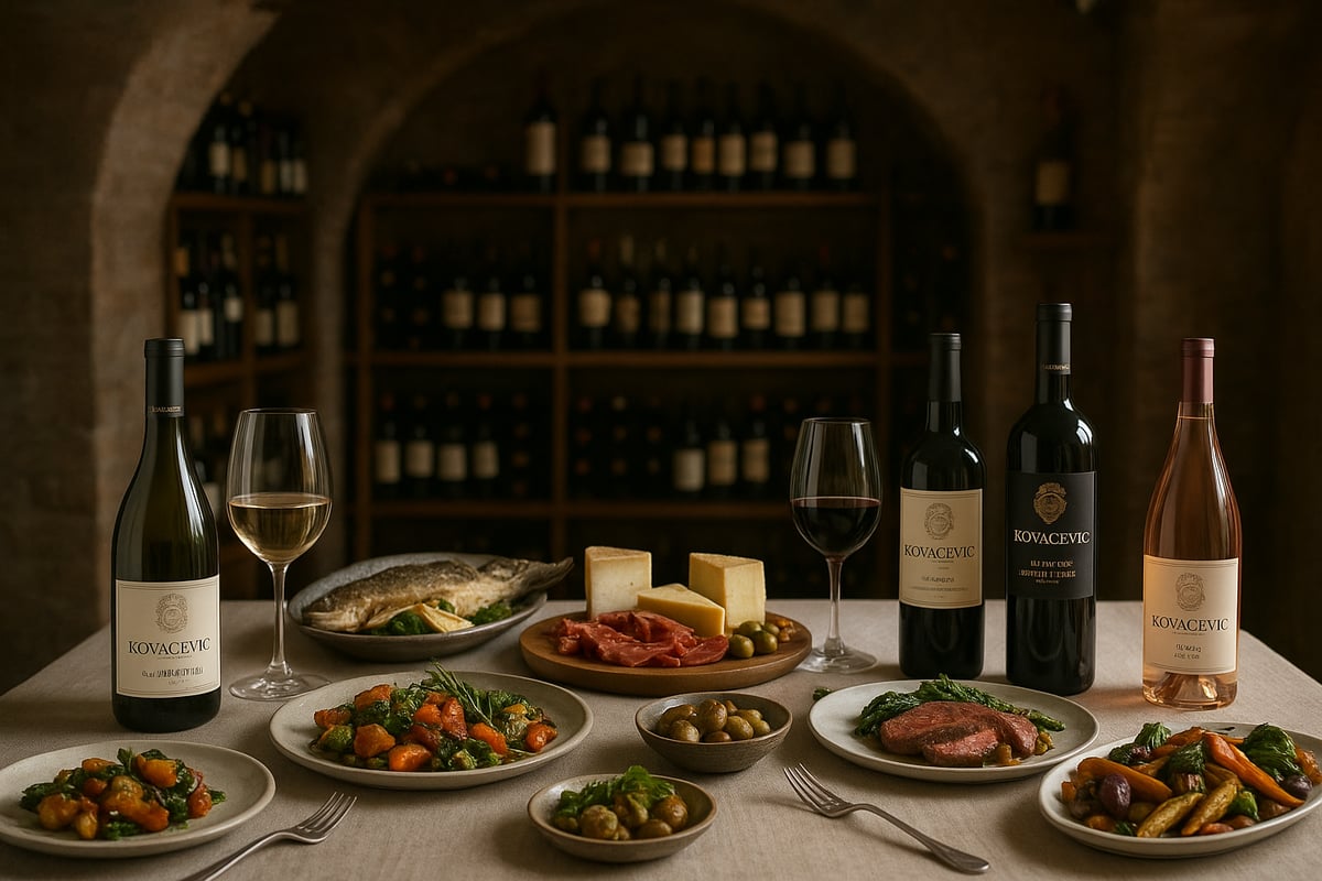 Foodpairing & Genuss: Kovacevic-Weine in der Schweizer und DACH-Küche