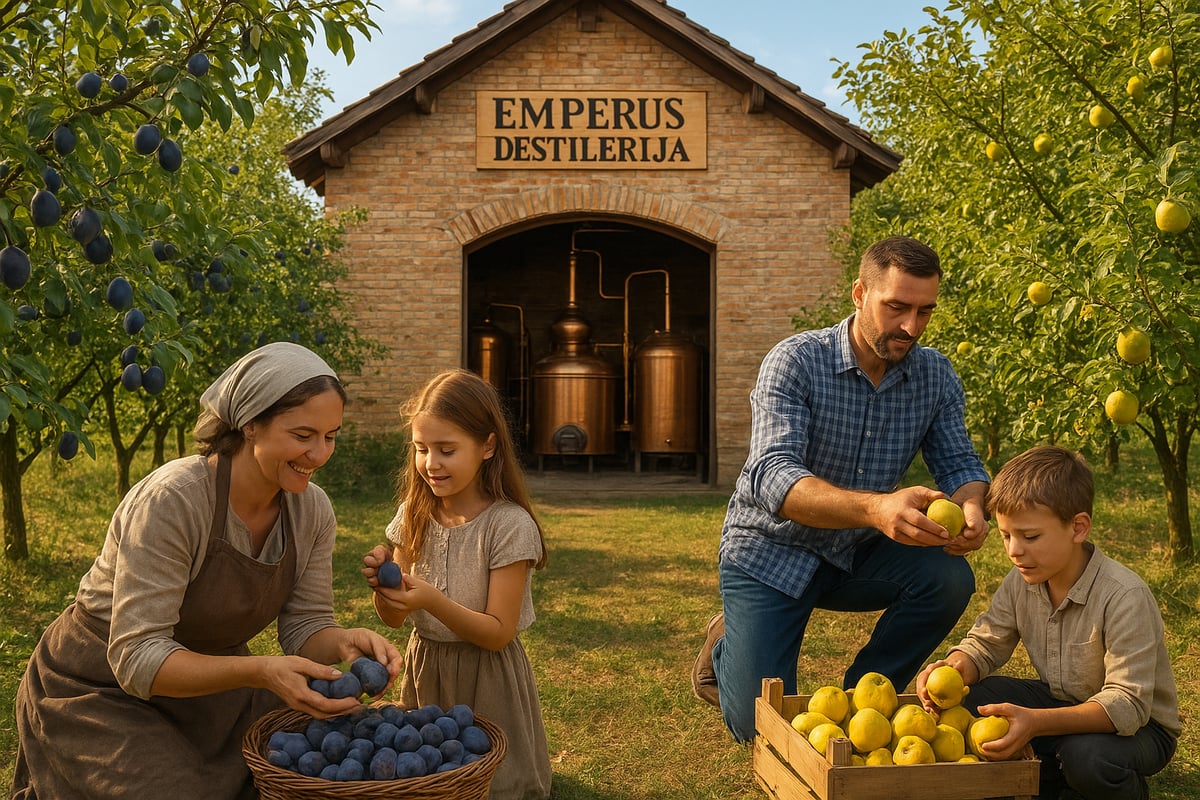 Emperus Destilerija: Herkunft, Geschichte und Philosophie