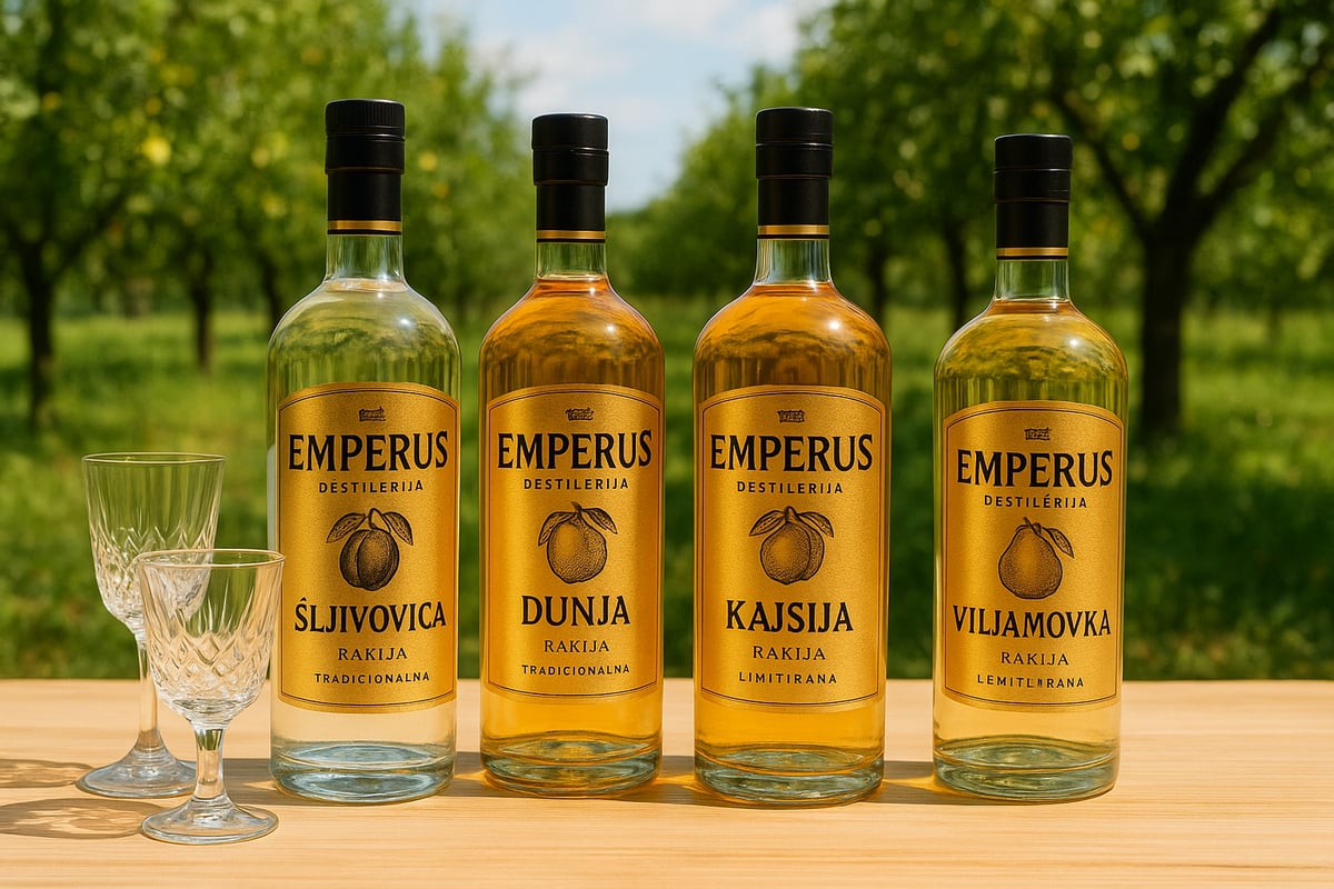 Das Sortiment: Edle Spirituosen von Emperus