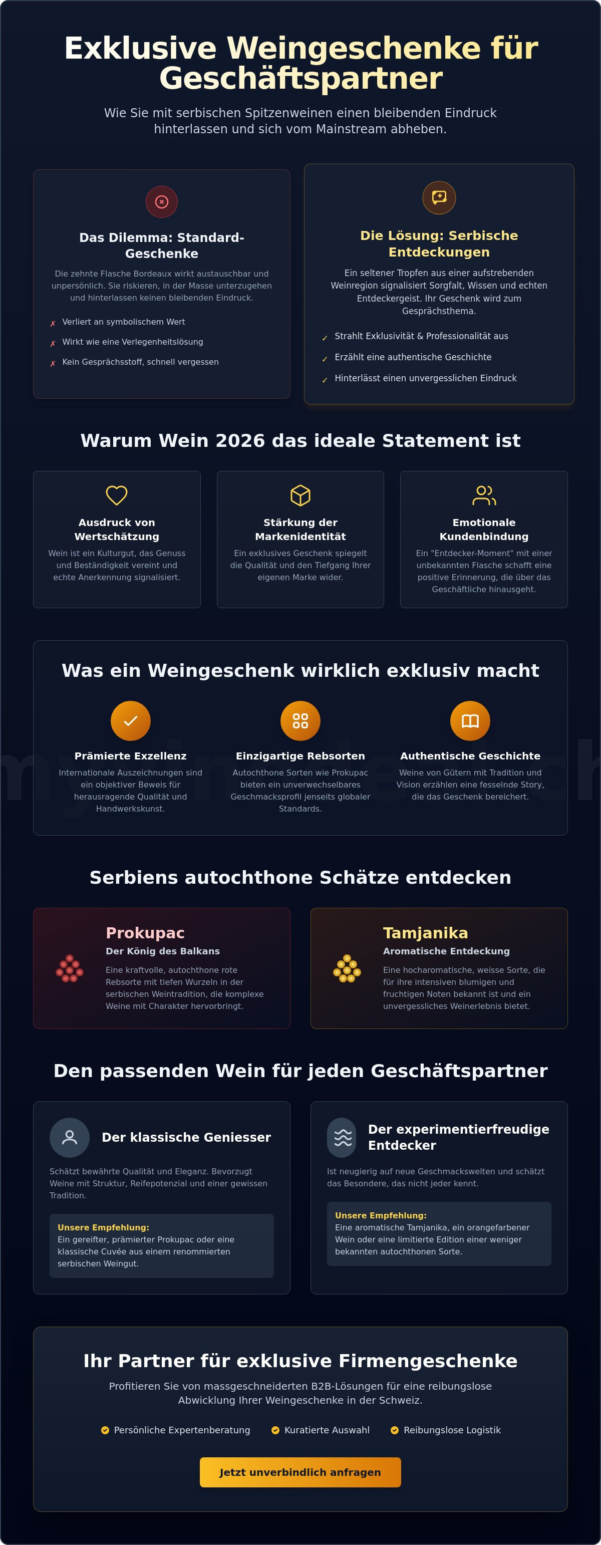 Hochwertige kundengeschenke wein